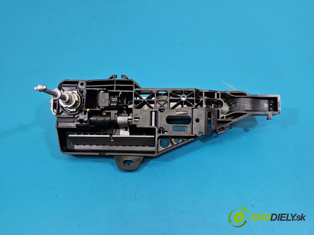 Renault Clio IV 2012-2020 1.2 16V 73 HP manual 54 kW 1149 cm3 5- rukoväť predné ľavé mimo: 806078101R (Kľučka dverí vonkajšia predná ľavá)