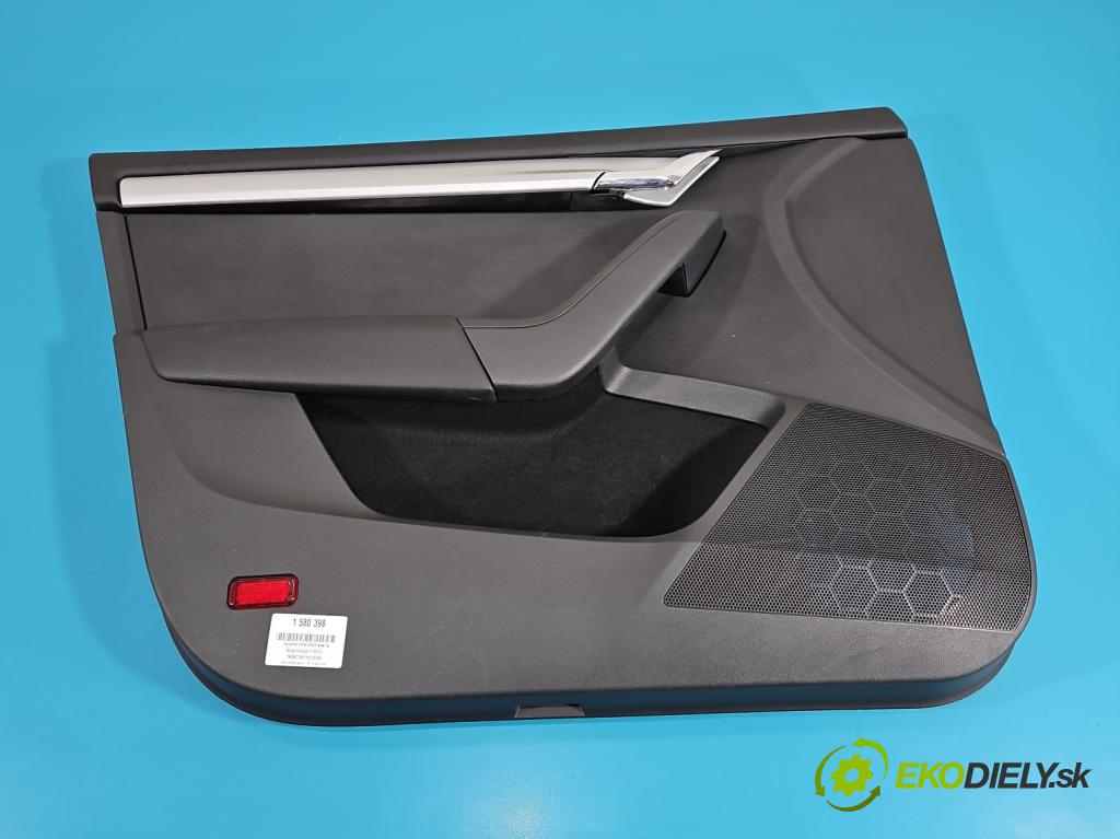 Skoda Octavia III 2013- 1.4 TSI 150 HP manual 110 kW 1395 cm3 5- Čalounictví: dvere predné ľavé 