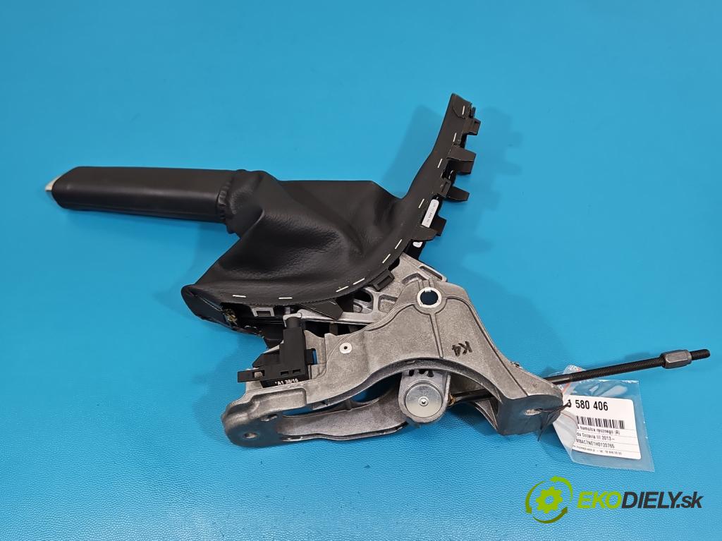 Skoda Octavia III 2013- 1.4 TSI 150 HP manual 110 kW 1395 cm3 5- Páka: brzda: ručný 5E0711301D