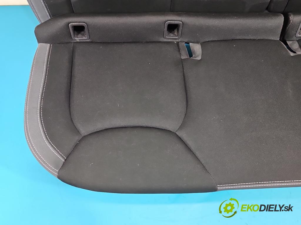 Renault Clio IV 2012-2020 1.2 16V 73 HP manual 54 kW 1149 cm3 5- Pohovka: zadné (Sedadlo)