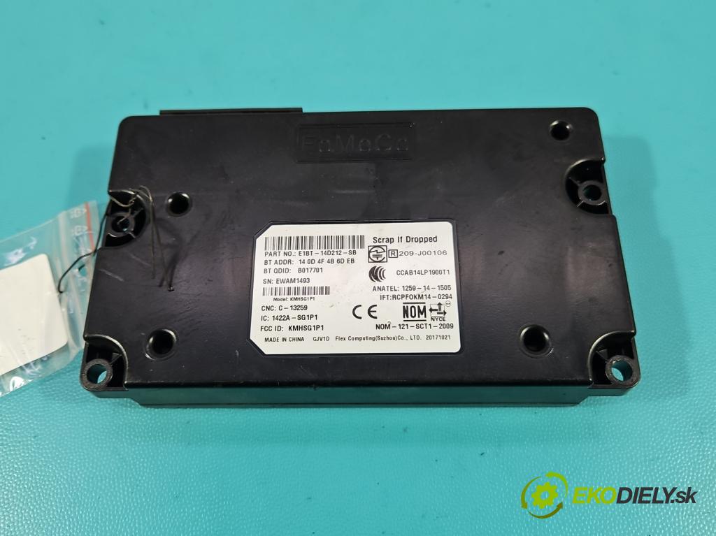 Ford Focus Mk3 2010-2018 1.5 tdci 95 HP manual 70 kW 1499 cm3 5- riadiaca jednotka ostatné E1BT-14D212-SB