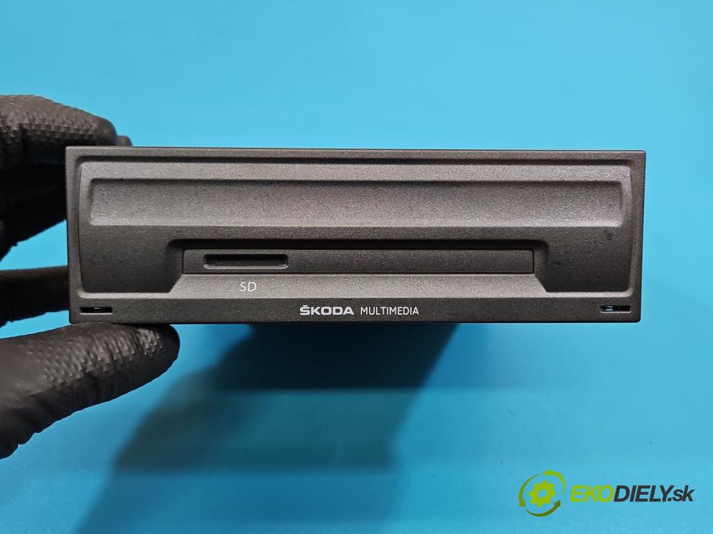 Skoda Octavia III 2013- 1.4 TSI 150 hp manual 110 kW 1395 cm3 5- Navigace: čtečka 5Q0035840B