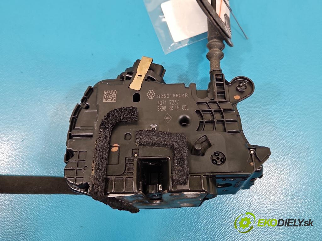 Renault Clio IV 2012-2020 1.2 16V 73 HP manual 54 kW 1149 cm3 5- zámok zadné ľavý 825016604R