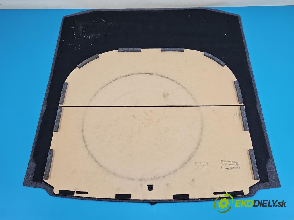 Skoda Octavia III 2013- 1.4 TSI 150 HP manual 110 kW 1395 cm3 5- koberec do auta kufra: 5E5863463D