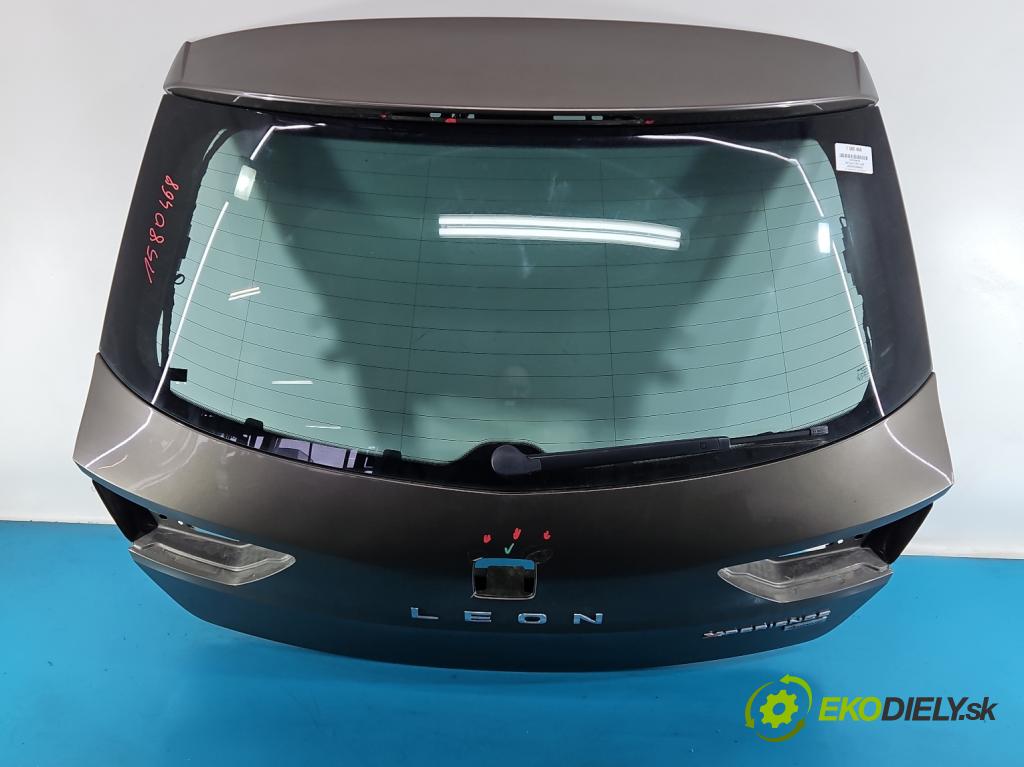 Seat Leon III 2012-2020 2.0 tdi 150 HP manual 110 kW 1968 cm3 5- zadna kufor  (Kapota zadná (kufor))