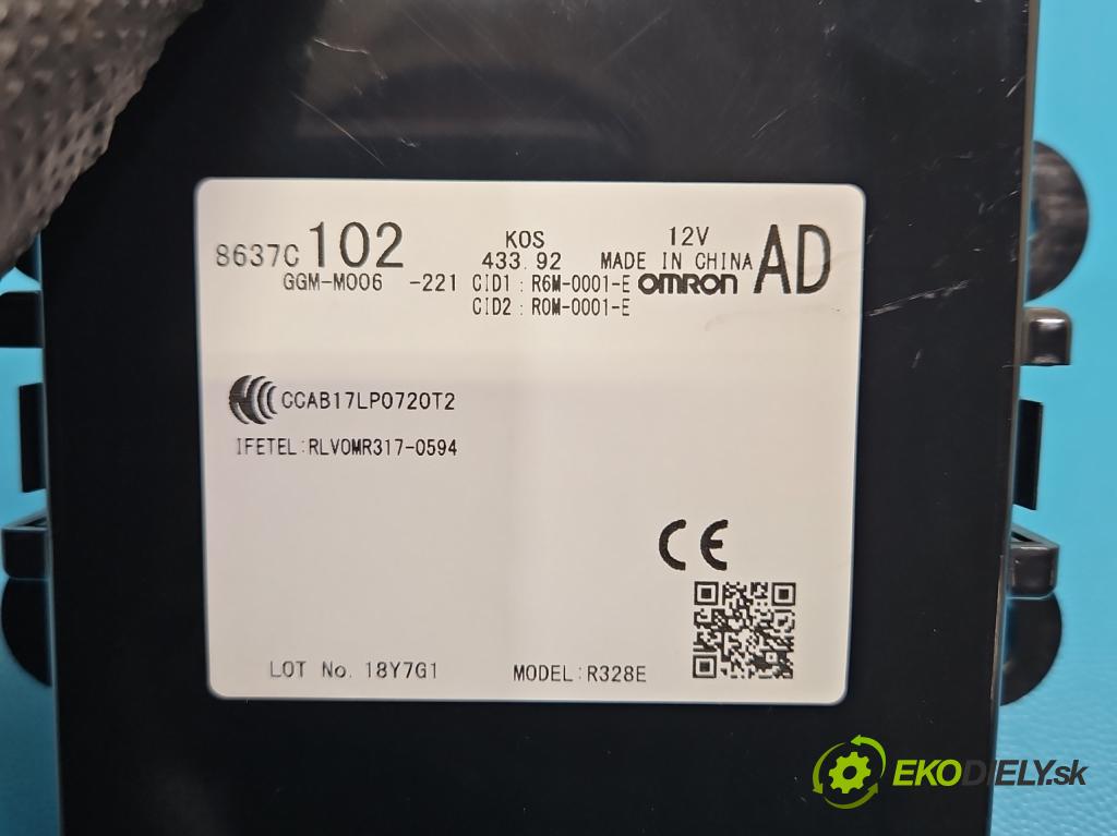 Mitsubishi Eclipse Cross  1.5 T 163 HP manual 120 kW 1499 cm3 5- riadiaca jednotka ostatné 8637C102