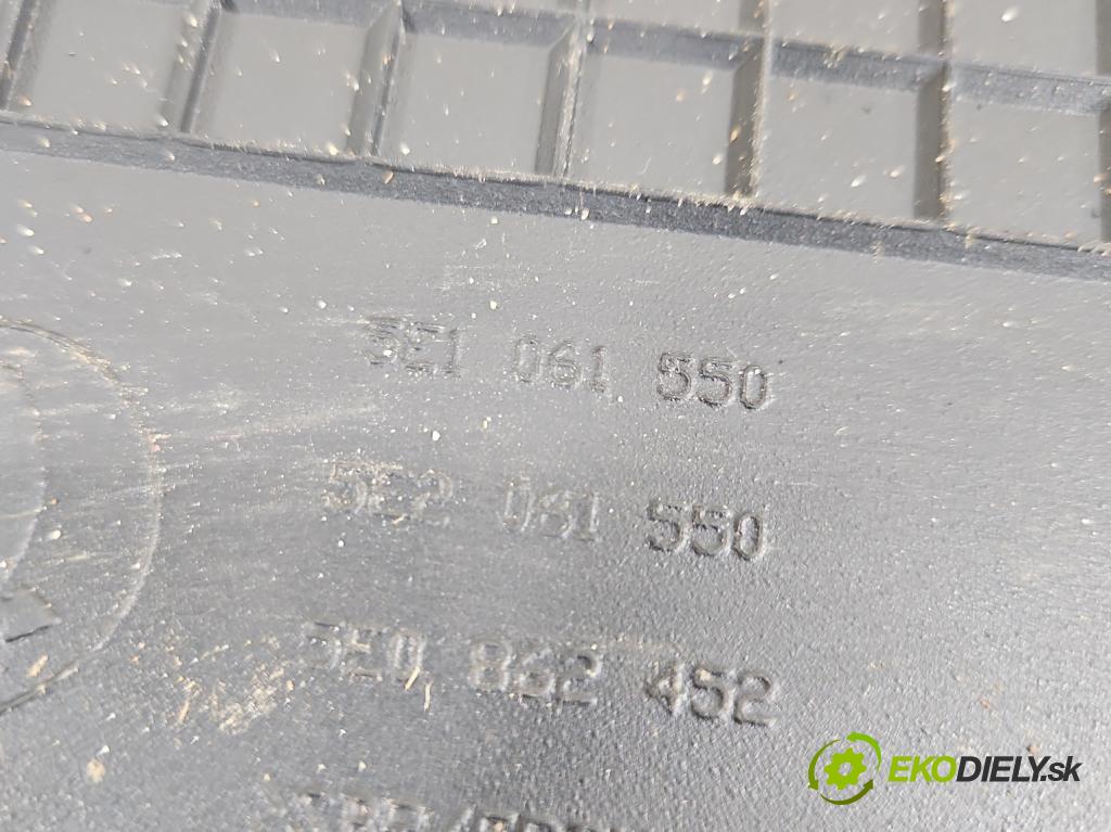 Skoda Octavia III 2013- 1.4 TSI 150 HP manual 110 kW 1395 cm3 5- Koberce: 5E1061550