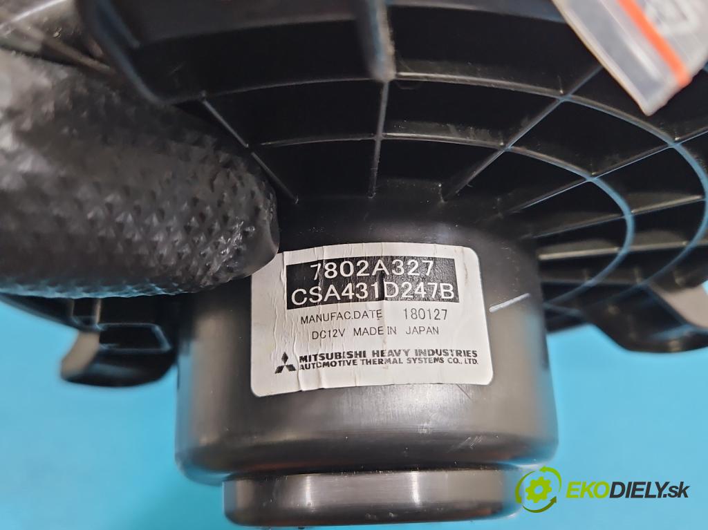 Mitsubishi Eclipse Cross  1.5 T 163 HP manual 120 kW 1499 cm3 5- ventilátor vzduchu 7802A327