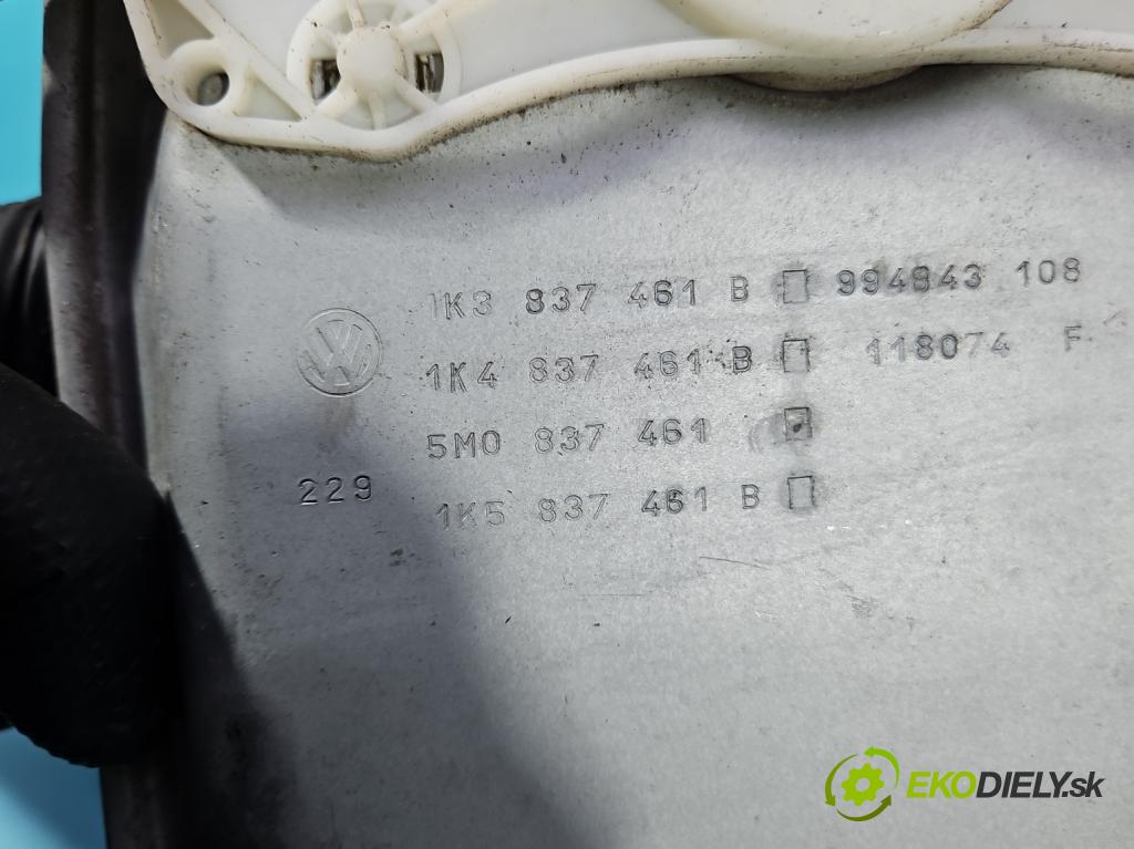 Vw Golf plus 1.4 TSI 122 hp manual 90 kW 1390 cm3 5- mechanismus stahování přední levý 5K0959793A