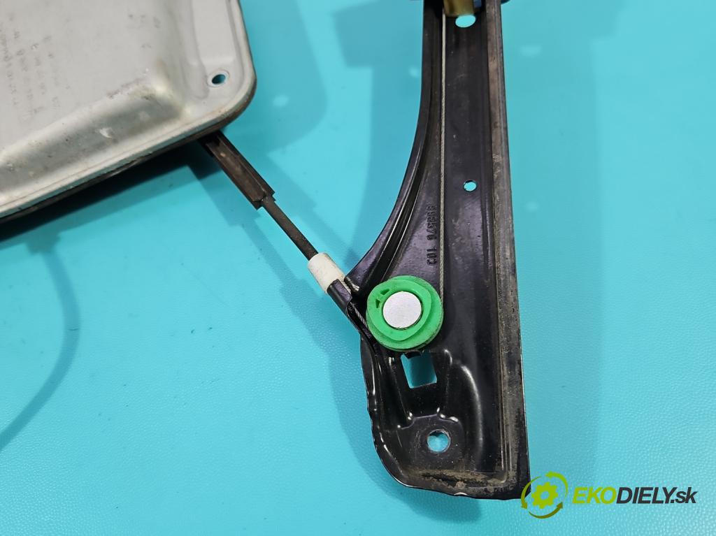 Vw Golf plus 1.4 TSI 122 hp manual 90 kW 1390 cm3 5- mechanismus stahování přední levý 5K0959793A