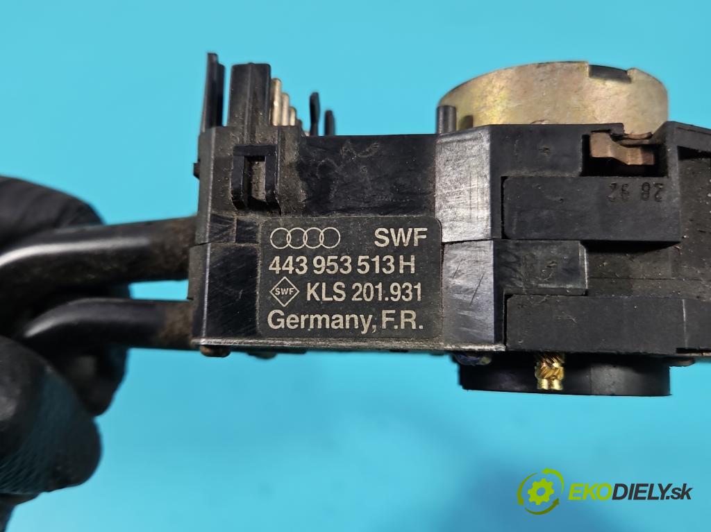Audi 80 B4 1991-1994 1.9 tdi 90 HP manual 66 kW 1896 cm3 5- prepínač komplex: 443953513H (Prepínacie páčky pod volantom)