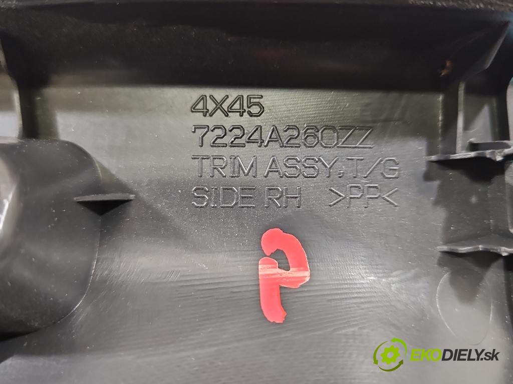 Mitsubishi Eclipse Cross  1.5 T 163 HP manual 120 kW 1499 cm3 5- kryt plast 7224A260ZZ