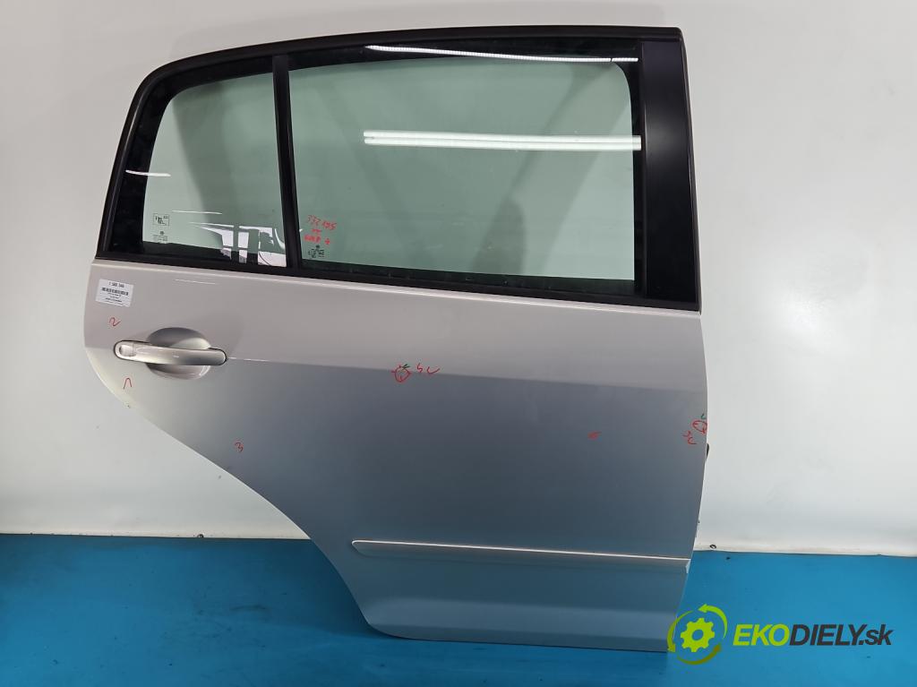 Vw Golf plus 1.4 TSI 122 hp manual 90 kW 1390 cm3 5- dveře zadní pravé  (Klika dveří ostatní)