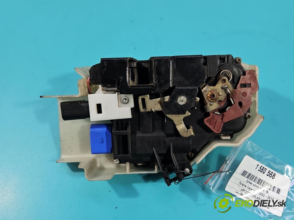 Porsche Cayenne I 2002-2010 4.5 V8 340KM: automatic 250 kW 4511 cm3 5- zámok predné ľavý 7L0837089