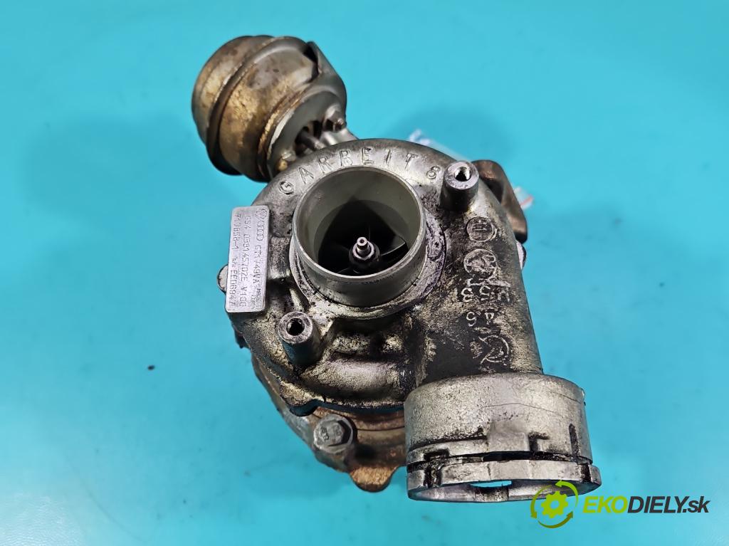 Skoda Superb I 2001-2008 1.9 tdi 131 hp automatic 96 kW 1896 cm3 4- Turbodmychadlo 717858-1 (Kompletní turbodmychadlo)