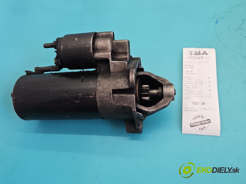 Skoda Superb I 2001-2008 1.9 tdi 131 HP automatic 96 kW 1896 cm3 4- štartér  (Štartér)