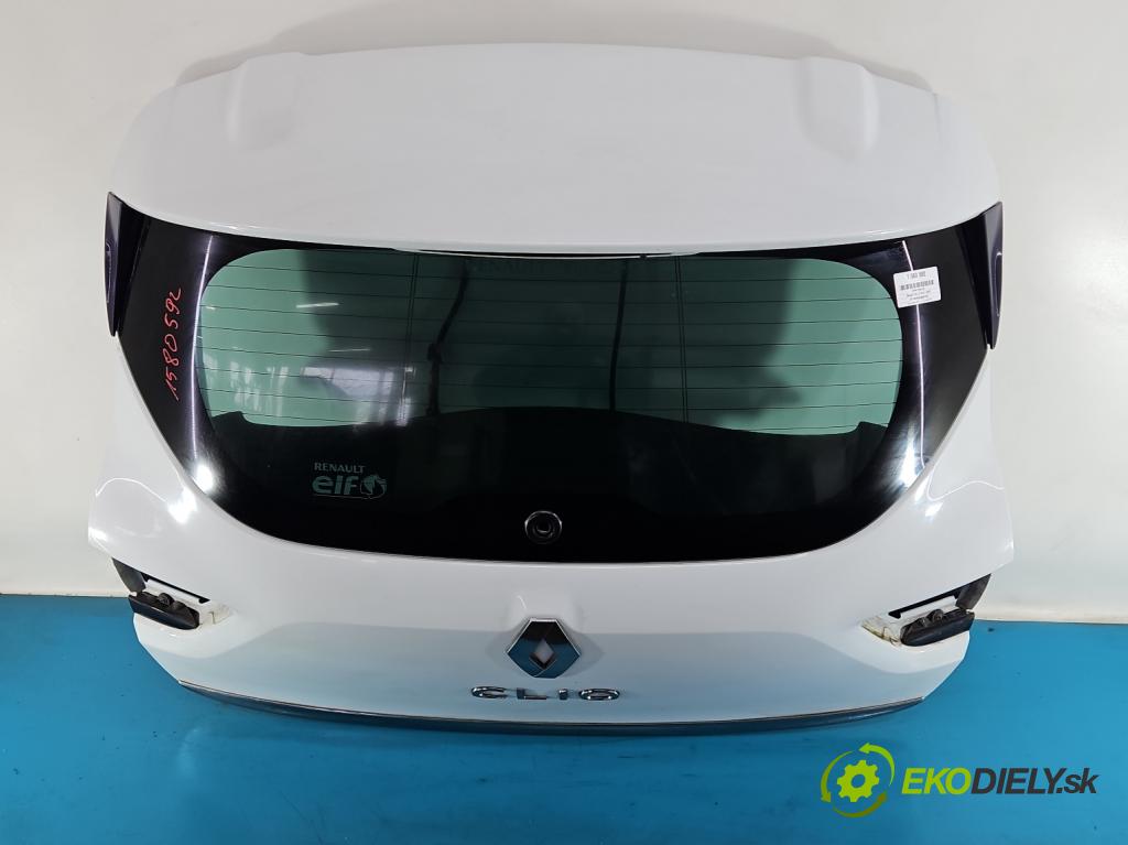 Renault Clio IV 2012-2020 1.2 16V 73 HP manual 54 kW 1149 cm3 5- zadna kufor  (Kapota zadná (kufor))