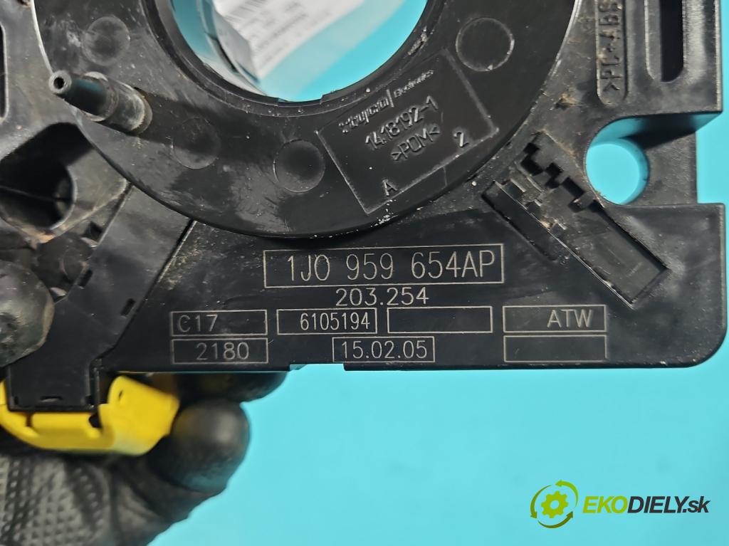 Skoda Superb I 2001-2008 1.9 tdi 131 HP automatic 96 kW 1896 cm3 4- Páska: airbag 1J0959654AP (Airbag)