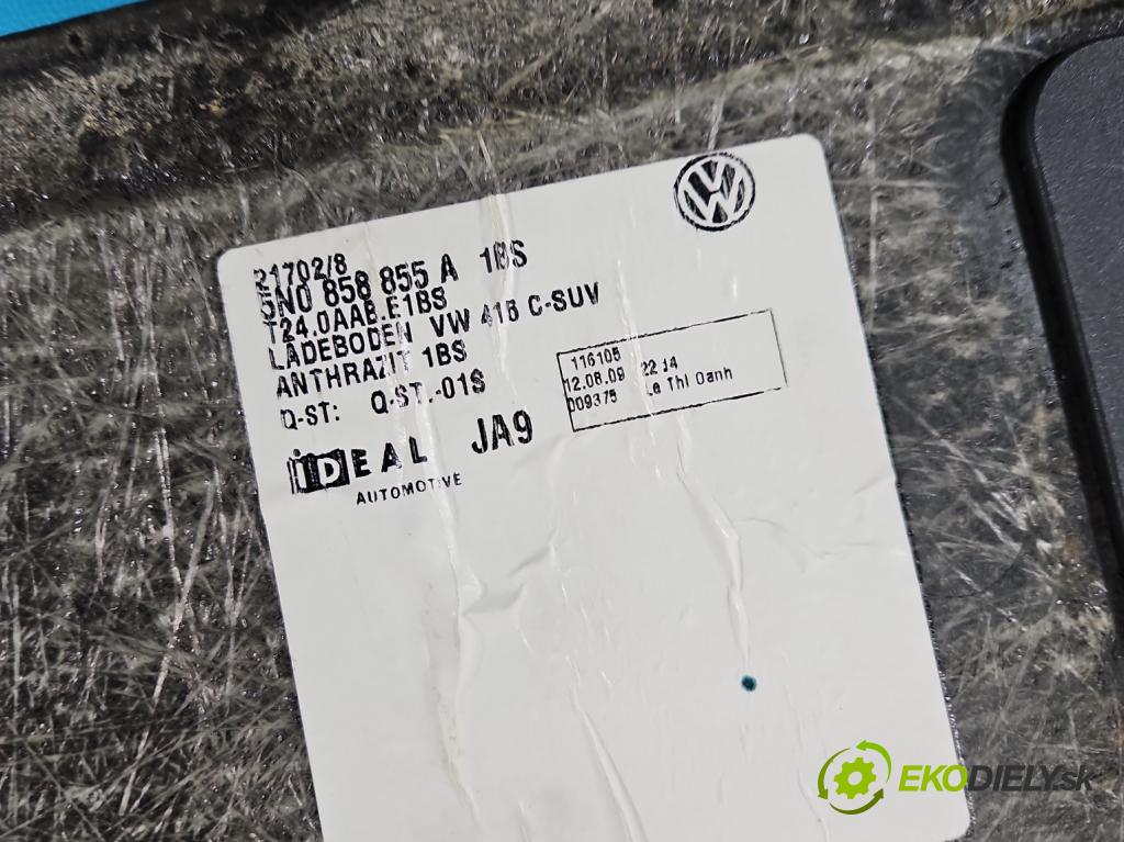 Vw Tiguan I 2007-2016 1.4 TSI 150 HP manual 110 kW 1390 cm3 5- koberec do auta kufra: 5N0858855A