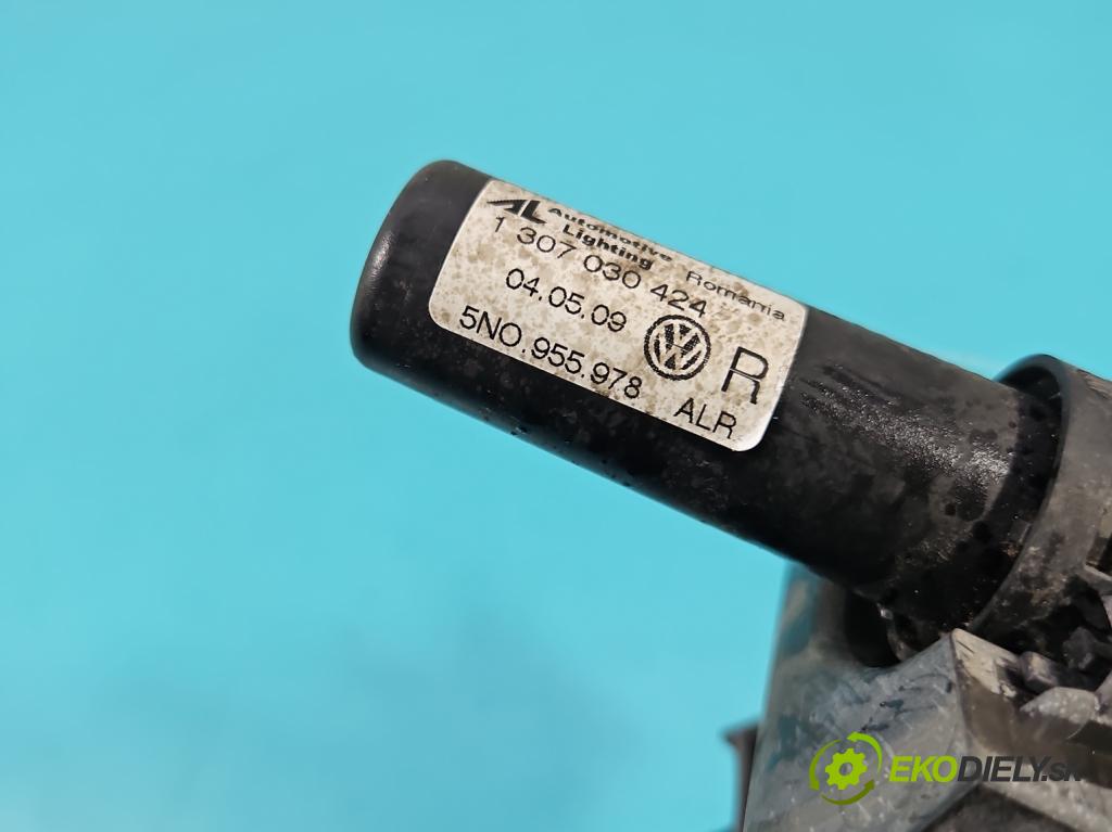 Vw Tiguan I 2007-2016 1.4 TSI 150 HP manual 110 kW 1390 cm3 5- ostrekovač reflektor: pravý 5N0955978