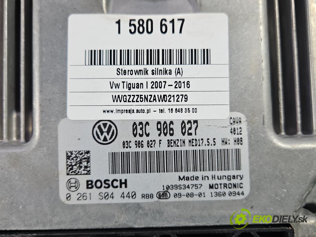 Vw Tiguan I 2007-2016 1.4 TSI 150 HP manual 110 kW 1390 cm3 5- riadiaca jednotka motora 0261S04440