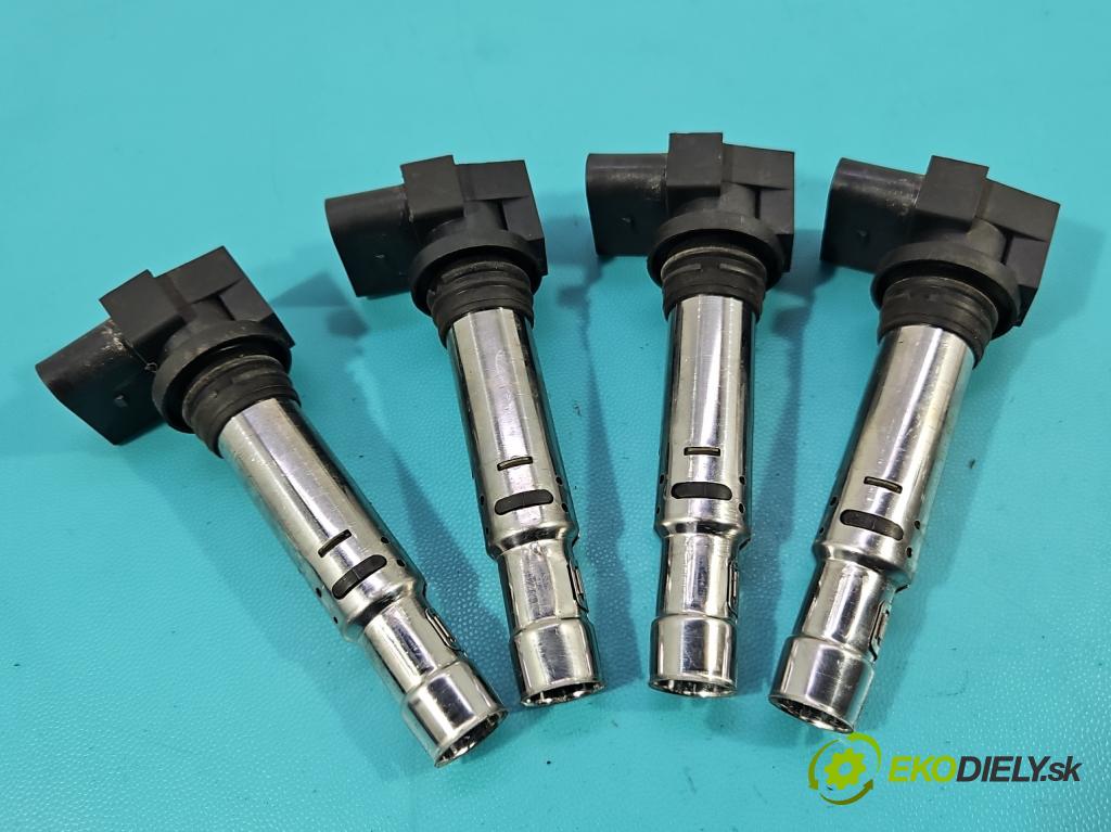 Vw Tiguan I 2007-2016 1.4 TSI 150 HP manual 110 kW 1390 cm3 5- cievka zapaľovacia 036905715C (Zapaľovacia cievka)