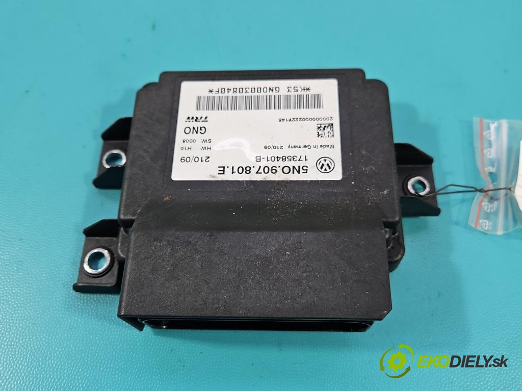 Vw Tiguan I 2007-2016 1.4 TSI 150 HP manual 110 kW 1390 cm3 5- riadiaca jednotka ostatné 5NO907801E