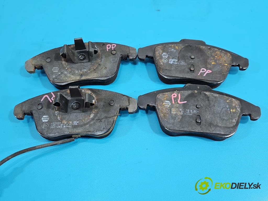 Vw Tiguan I 2007-2016 1.4 TSI 150 HP manual 110 kW 1390 cm3 5- Štíty: brzdové predné