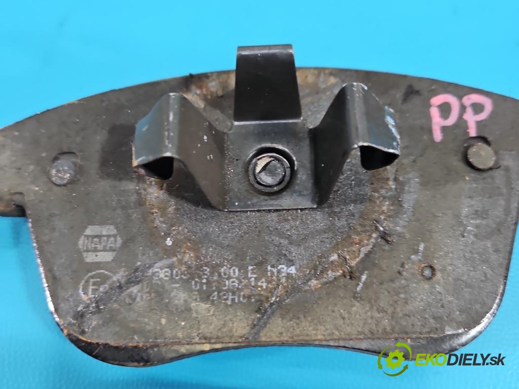 Vw Tiguan I 2007-2016 1.4 TSI 150 HP manual 110 kW 1390 cm3 5- Štíty: brzdové predné