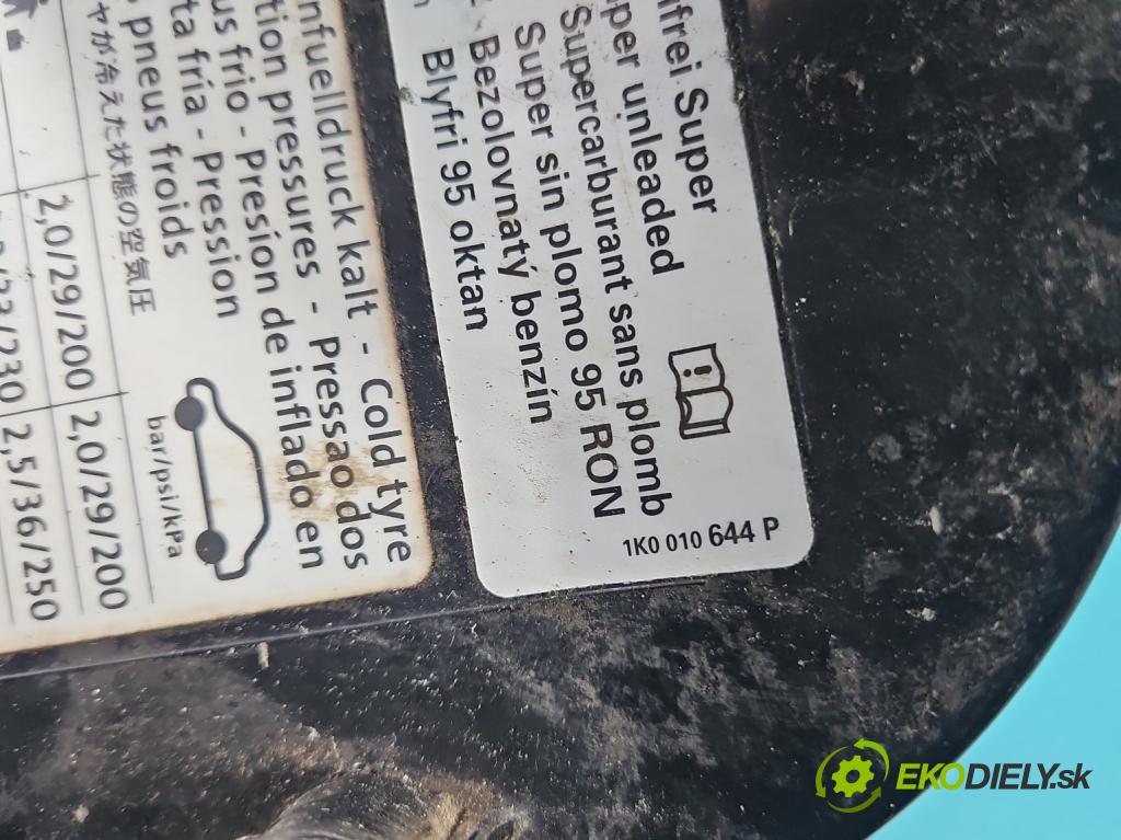 Vw Tiguan I 2007-2016 1.4 TSI 150 hp manual 110 kW 1390 cm3 5- Klapka nalévání paliva 1K0010644P (Klika dveří ostatní)