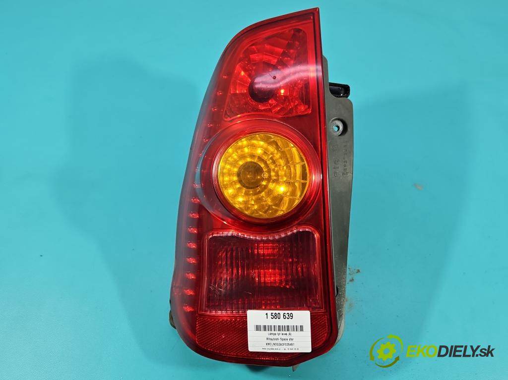 Mitsubishi Space star 1.6 16V 98 HP manual 72 kW 1584 cm3 5- svetlo / reflektor zadné ľavé  (Kľučka dverí ostatné)