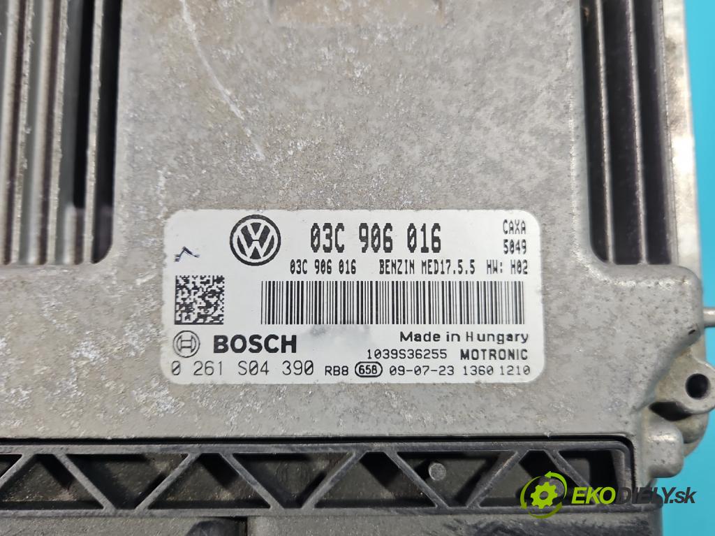 Vw Golf plus 1.4 TSI 122 hp manual 90 kW 1390 cm3 5- řídící jednotka motoru 03C906016