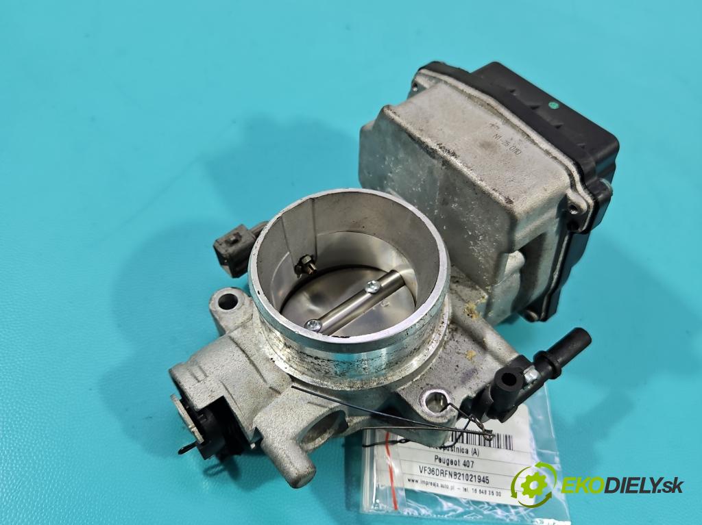 Peugeot 407 2.0 16V 136 HP manual 100 kW 1997 cm3 4- klapka  (Škrtiaca klapka)