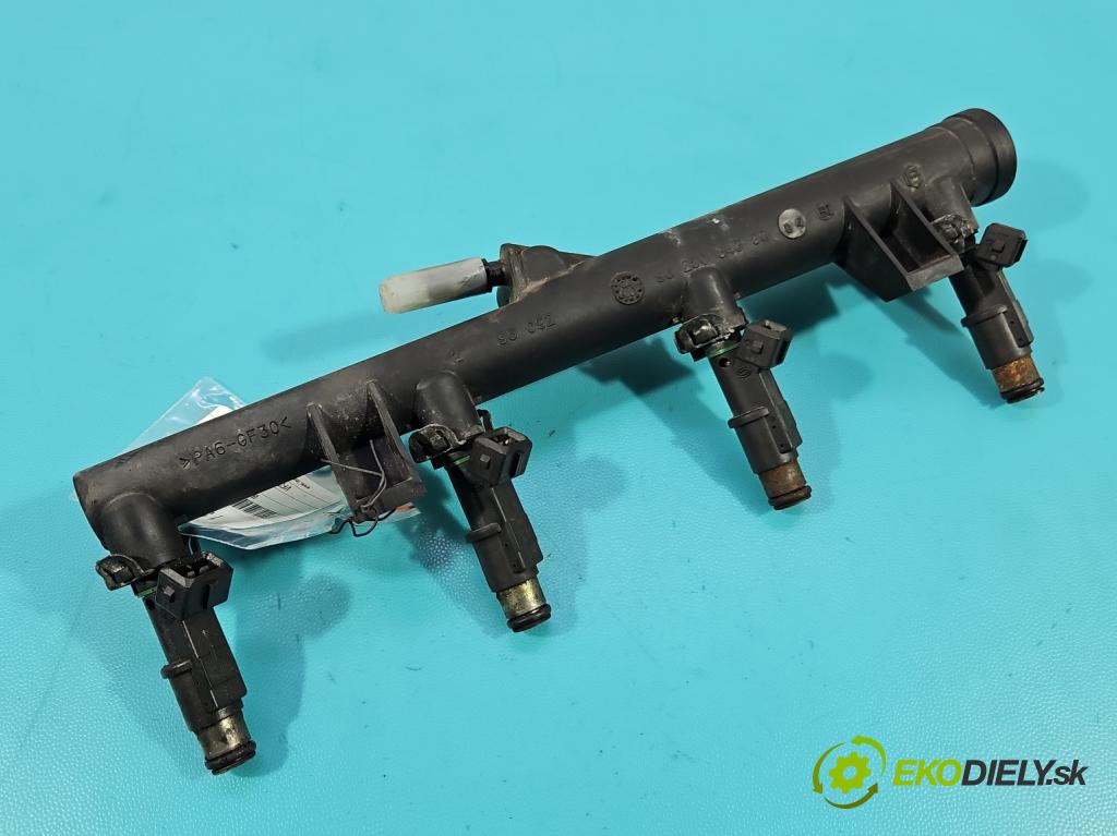 Peugeot 407 2.0 16V 136hp manual 100 kW 1997 cm3 4- vstřikovač H00501F005A (Vstřikovač paliva)