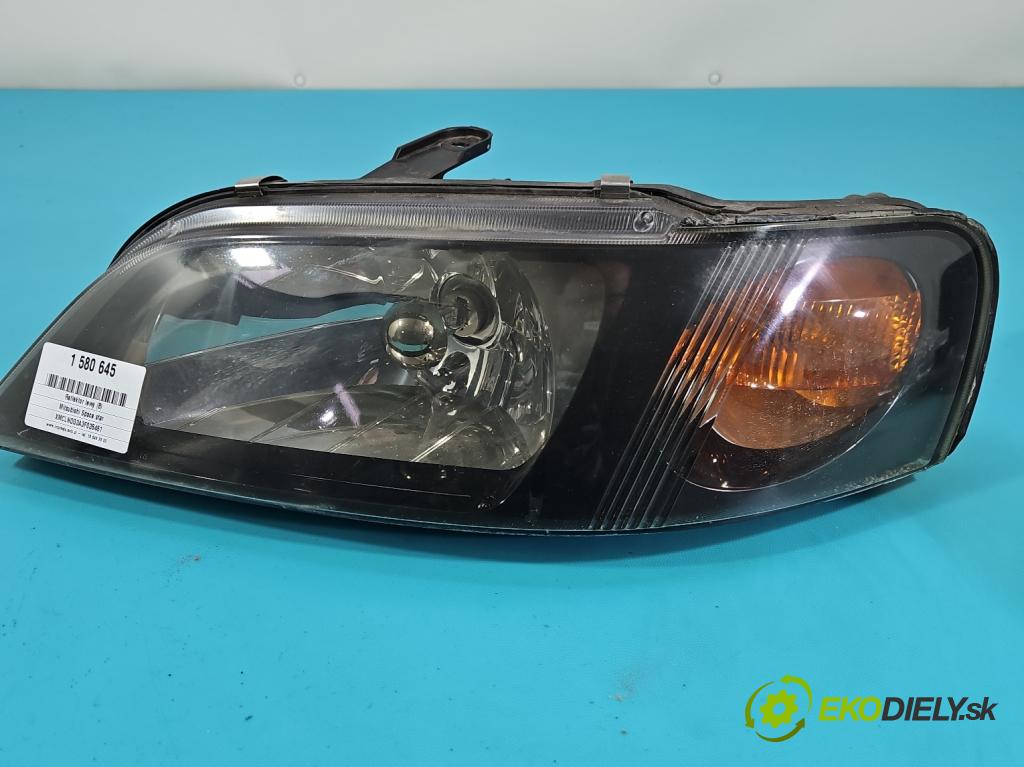 Mitsubishi Space star 1.6 16V 98 HP manual 72 kW 1584 cm3 5- Reflektor: ľavý  (Kľučka dverí ostatné)