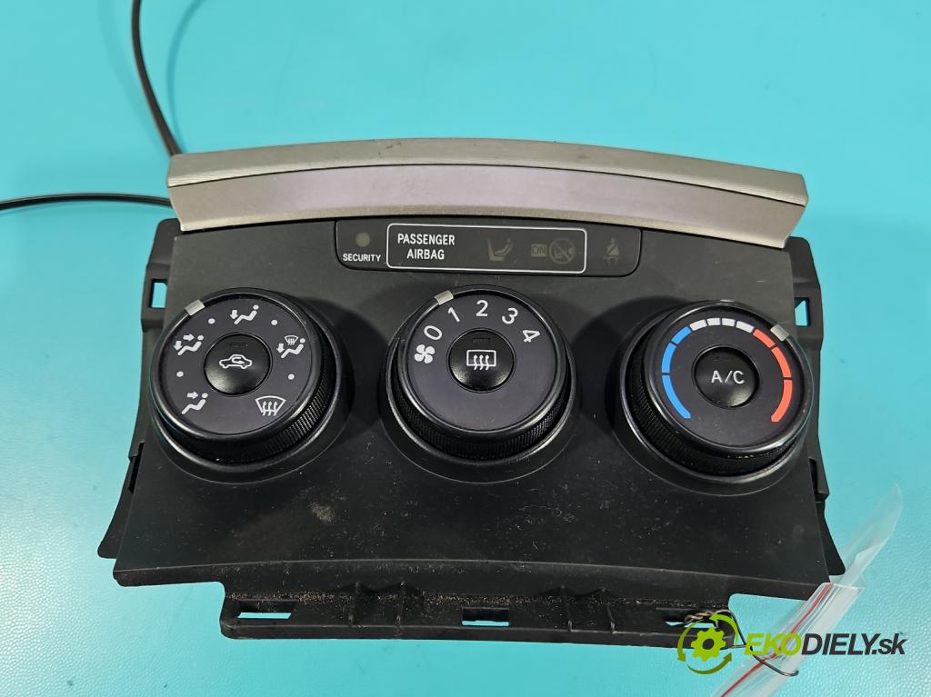 Toyota Verso 2009-2018 1.8 16V 147 hp automatic 108 kW 1798 cm3 5- palubní deska panel topení 55420-0F020