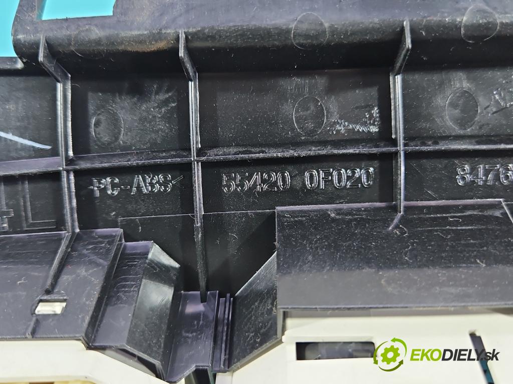 Toyota Verso 2009-2018 1.8 16V 147 HP automatic 108 kW 1798 cm3 5- panel kúrenia 55420-0F020