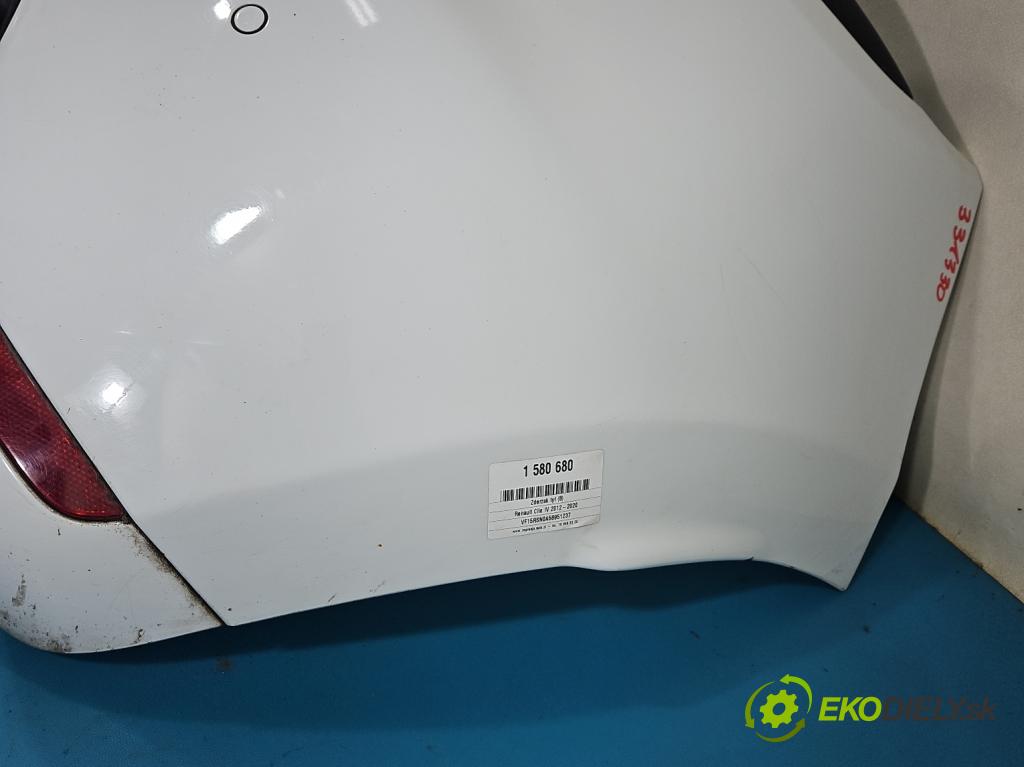 Renault Clio IV 2012-2020 1.2 16V 73 HP manual 54 kW 1149 cm3 5- nárazník zadné 850B21905R (Kľučka dverí ostatné)