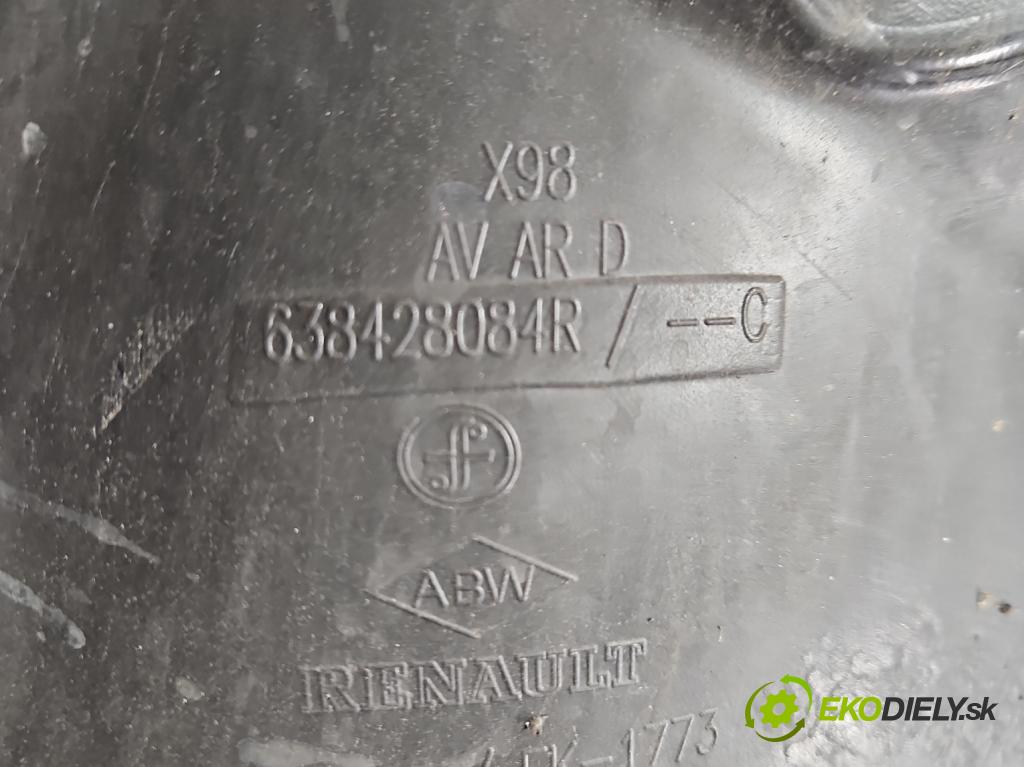 Renault Clio IV 2012-2020 1.2 16V 73 HP manual 54 kW 1149 cm3 5- Blatník: predné pravé 638442203R