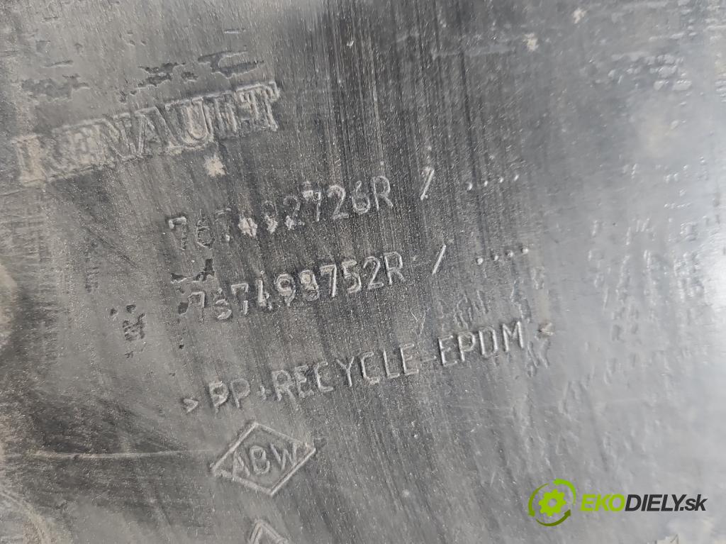 Renault Clio IV 2012-2020 1.2 16V 73 HP manual 54 kW 1149 cm3 5- Blatník: zadné ľavé 767498752R