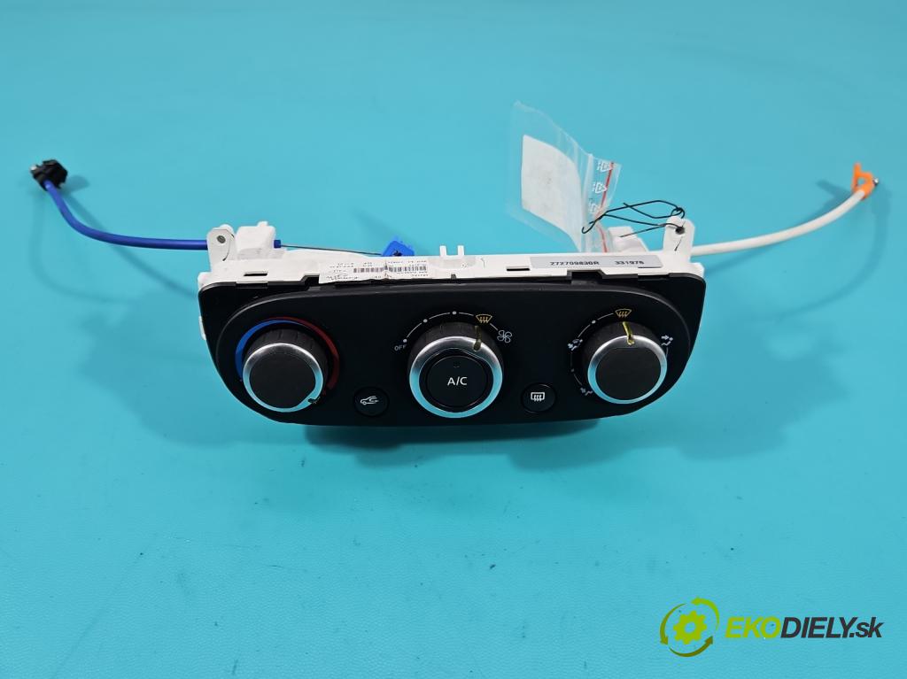 Renault Clio IV 2012-2020 1.2 16V 73 hp manual 54 kW 1149 cm3 5- palubní deska panel topení 272709830R