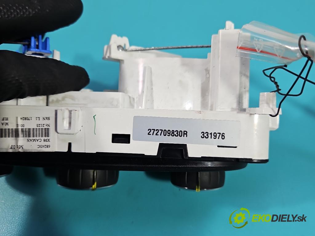 Renault Clio IV 2012-2020 1.2 16V 73 HP manual 54 kW 1149 cm3 5- panel kúrenia 272709830R