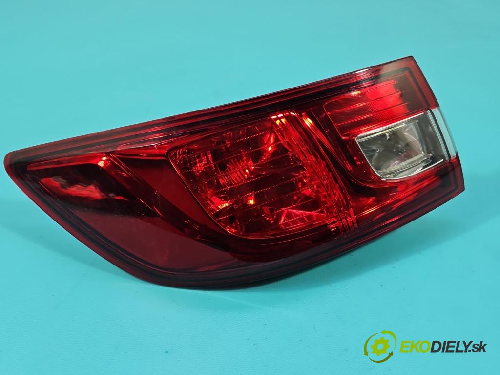 Renault Clio IV 2012-2020 1.2 16V 73 HP manual 54 kW 1149 cm3 5- svetlo / reflektor zadné ľavé 265553752R (Kľučka dverí ostatné)