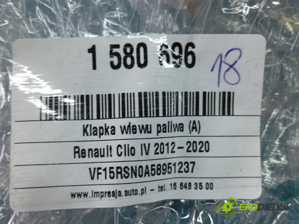 Renault Clio IV 2012-2020 1.2 16V 73 HP manual 54 kW 1149 cm3 5- Klapka nádrže palivo 301931 (Kľučka dverí ostatné)