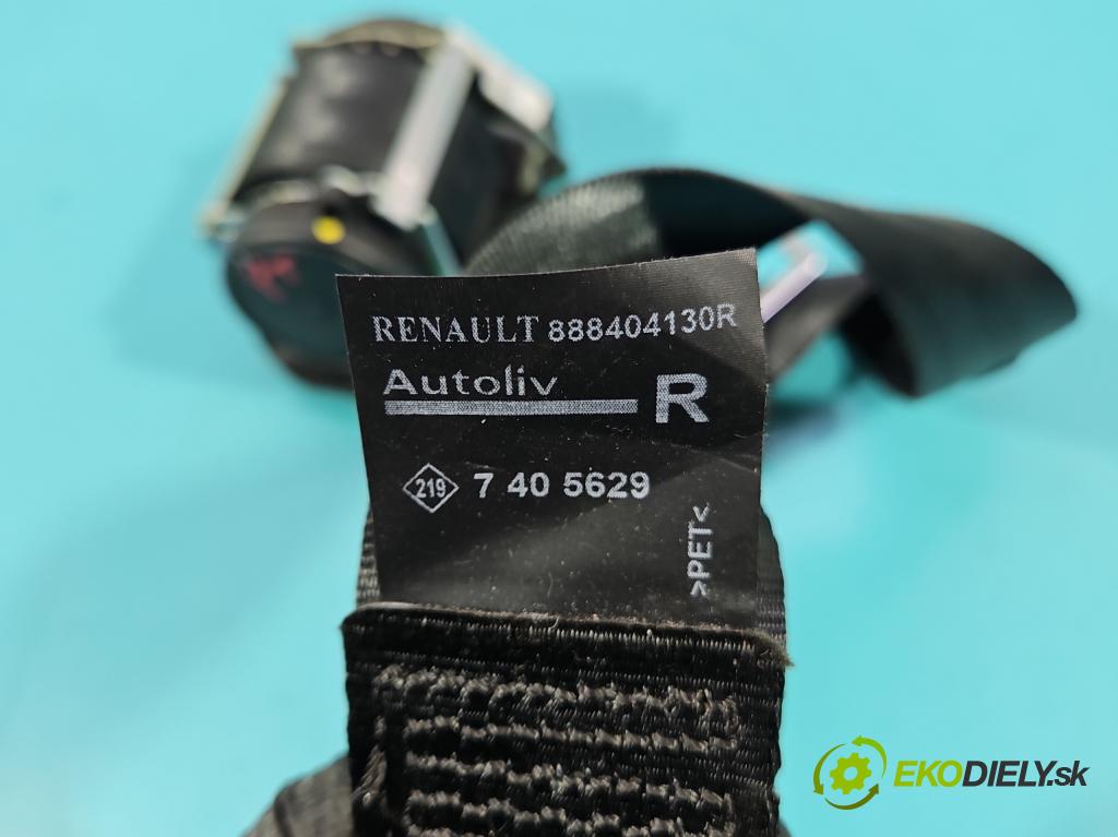 Renault Clio IV 2012-2020 1.2 16V 73 hp manual 54 kW 1149 cm3 5- stěna bezpečnost zadní pravý 888404130R