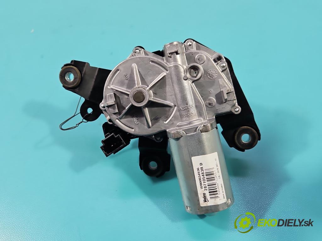 Renault Clio IV 2012-2020 1.2 16V 73 HP manual 54 kW 1149 cm3 5- motor stieračov zadné 287105483R