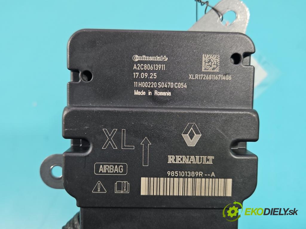 Renault Clio IV 2012-2020 1.2 16V 73 HP manual 54 kW 1149 cm3 5- riadiaca jednotka vankúše: 985101389R