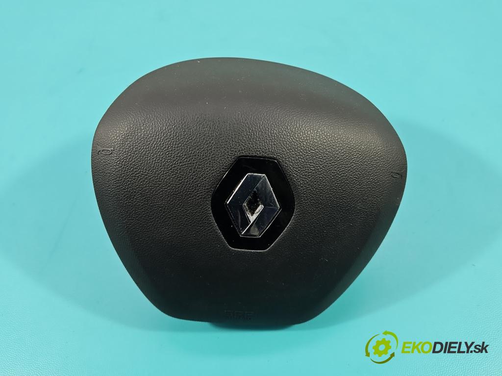Renault Clio IV 2012-2020 1.2 16V 73 hp manual 54 kW 1149 cm3 5- Polštář: vzduch: Řidič: 985706588R (Airbag)