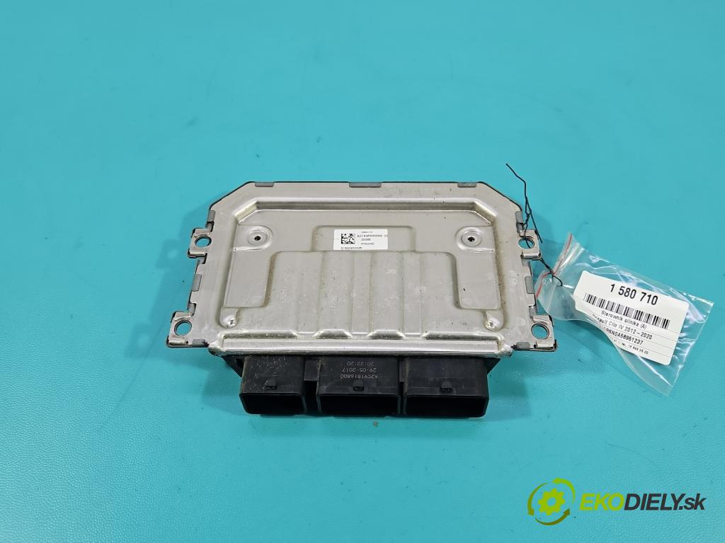 Renault Clio IV 2012-2020 1.2 16V 73 HP manual 54 kW 1149 cm3 5- riadiaca jednotka motora 237108979R