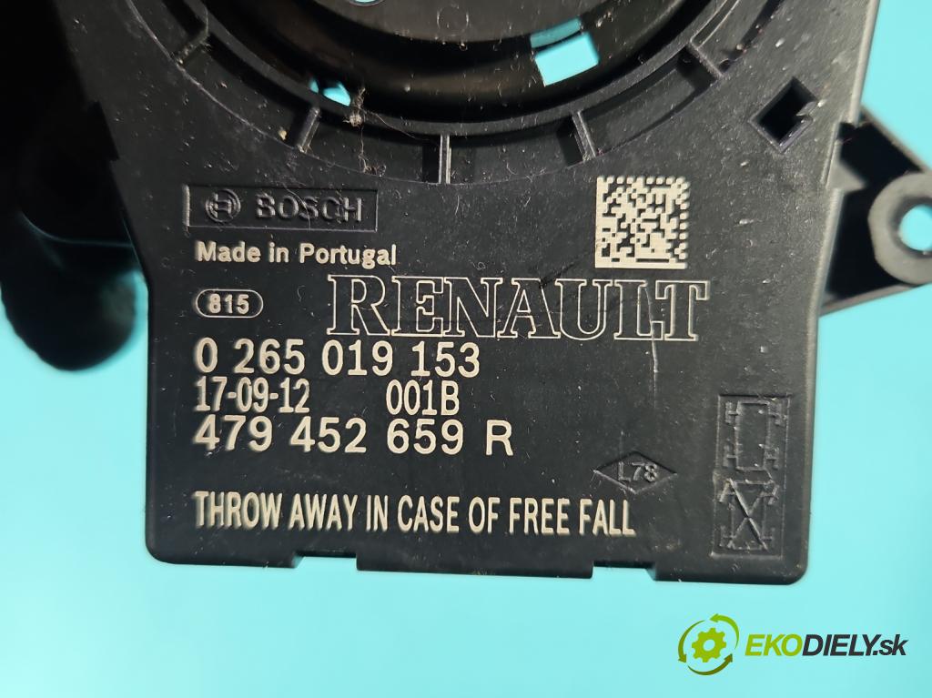 Renault Clio IV 2012-2020 1.2 16V 73 HP manual 54 kW 1149 cm3 5- snímač uhla otočenie: 0265019153